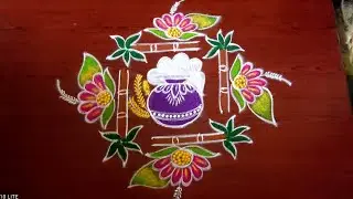 trending rangoli designs for pongal festival 2024🌺🌺easy muggulu for sankranthi pandaga🌺🌺#kolams