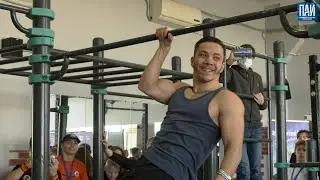 Областные соревнования по воркауту. Псков, 26 марта 2022 года.
