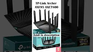 TP Link Archer AXE95 AXE7800 🔥