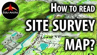 How to read site survey map? | Survey drawing | edu-archs
