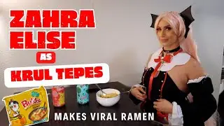 Zpooktober : Krul Tepes Makes VIRAL RAMEN 🍜 | Zahra Elise