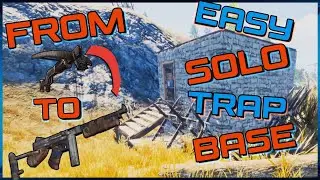 CHEAP & VERY CHEERFUL TRAP BASE RUST Console edition