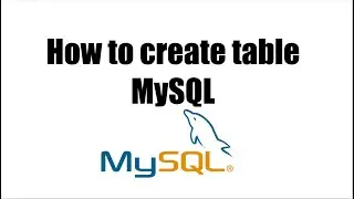 5. How to create table in MySQL || MySQL Tutorial for Beginners.