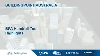 Tekla Structures - BPA Handrail Highlights