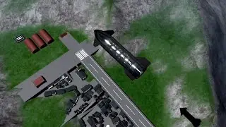 using Starship to blow up a small village