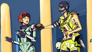 Octane Hands Horizon The Time Gauntlet - Apex Legends Lore Season 20