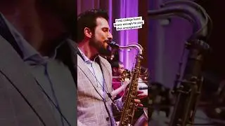 Chad LB Live at CMU Jazz Fest playing Airegin by Sonny Rollins #chadlb #jazz #music