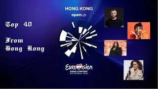 Eurovision 2020 --- Top 40 So Far (From 🇭🇰 Hong Kong) (+🇲🇰 🇸🇲 🇲🇹 🇦🇿)