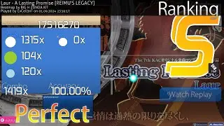Legosu!catch - Laur - A Lasting Promise [Reimu's Legacy] +HT