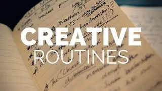 Tips for starting a creative routine (Writing & Creativity Tips)