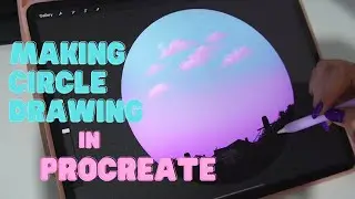 Making Circle Drawing in Procreate