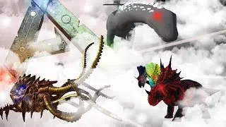 Ark: Survival Evolved - Pugnacia bosses! The Kraken, Third Trike and Elemental Titan! #8(Modded ARK)