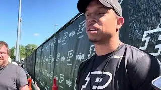 Purdue Fall Camp: Ryan Walters says ‘23 class is “special” to him