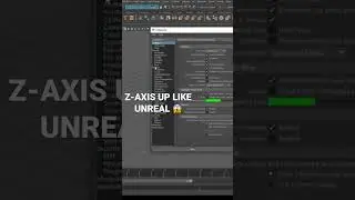 You Must Know How to Set Z-Axis as up (like Unreal Engine) in Maya 😱 