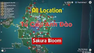Genshin Impact | Hướng dẫn game | Tất cả Tú Cầu Anh Đào - All Sakura Bloom