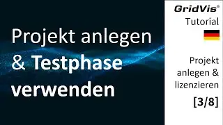 Projekt anlegen & Testphase verwenden | Projekt anlegen & lizenzieren [3/8]