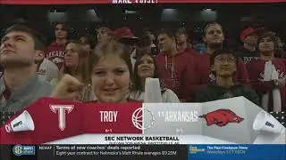 #11 Arkansas vs. Troy 11/28/2022