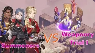 Summoner Team vs Weaponry Trial I lv 70