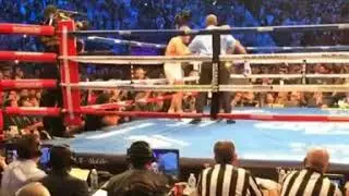 Floyd Mayweather wins by TKO Conor McGregor