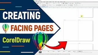 How to Create Facing Pages in CorelDraw | For Newsletter, Book, or Magazine Design