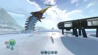 Ice Worm Doesn't Attack Thumper - Subnautica Below Zero