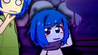 " under the glasses " | meme | inside out 2 | gacha club