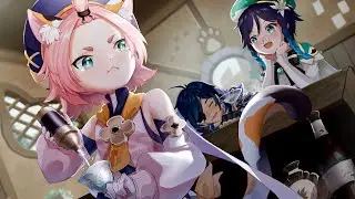 Genshin Impact Сюжет сумеру супер четкий перевод😁