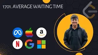 1701. Average Waiting Time | Leetcode | C++ | DSA