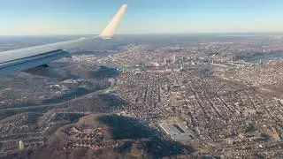 American Airlines E175 landing - Cincinnati