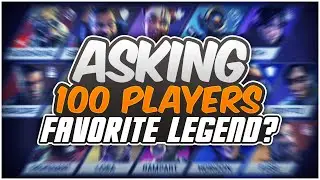 100 Players Tell Us Their Favorite Legend (Apex Legends Season 9)