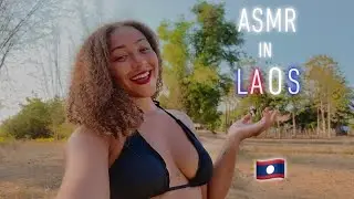 ASMR In LAOS 🇱🇦🌾(100% peaceful sounds to sleep & relax)