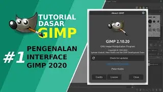 TUTORIAL DASAR GIMP (Bag 1) : Perkenalan interface (Bag 1)