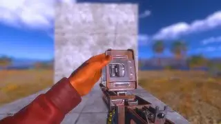 The HMLMG and the Military Tunnel in Rust Console