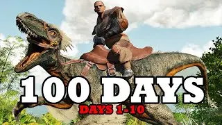 100 Days in ARK Survival Ascended! [E1]