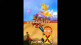 Sonic & Tails VS Rick & Morty #sonicthehedeghog#sonic#tails#rickandmorty#ricksanchez#morty