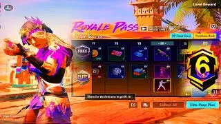 😍 A6 ROYAL PASS IS HERE - 1 TO 100 REWARDS FIRST LOOK /  NEW A6 ROYAL PASS IS HERE - AND 3.1 UPDATE