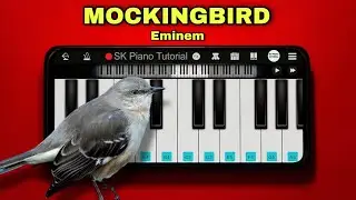 Mockingbird - Eminem | EASY Piano Tutorial | Perfect Piano