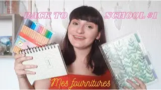 Back to school: Mes fournitures scolaires 2020