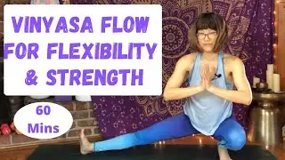 60 Minute Vinyasa Flow for Flexibility & Strength | Young Yoga with Sylvia
