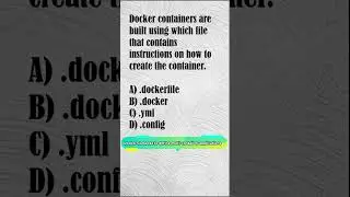 Docker container 