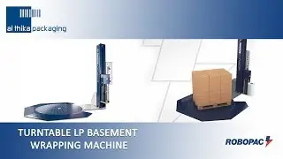 Robopac LP  basement turntable stretch wrapping machine - Al Thika Packaging