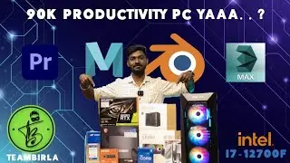 Rs.90,000/- Budget Editing Pc 2023 || Easy Emi Options Available ||  #pcbuilds #editingpcbuild