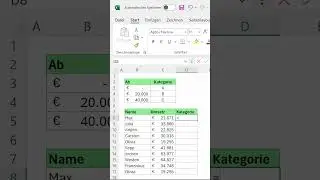 XVERWEIS ist besser als SVERWEIS in Excel #excel #office365
