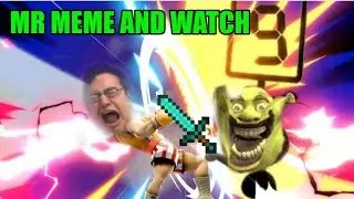 Mr Meme and Watch(Super Smash Bros Memetage)