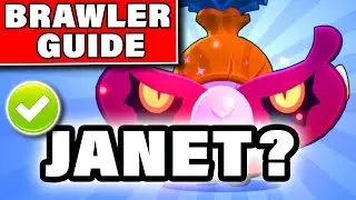 Mit Brawler JANET in Brawl Stars gewinnen - FULL BRAWLER GUIDE ᴴᴰ🔥