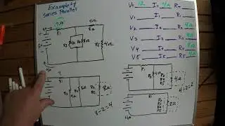 Series Parallel Circuit Calculation Part 4