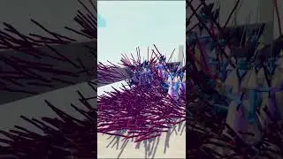 100x SASUKE vs SPEAR THROWER GOD - Totally Accurate Battle Simulator TABS