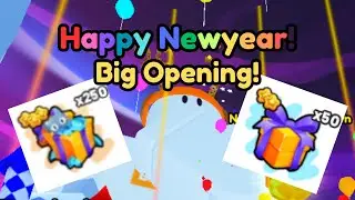 🎁Opening 75 LARGE and normal GIFT BAGS in pet simulator 99 to get THIS.🎁