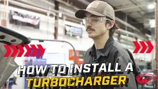 High School Grad Installs a Turbocharger by Himself !