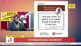 Nyansa Kasa : Seek wisdom and riches will follow